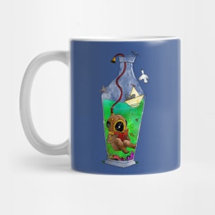 Time In a Bottle Diver Mug